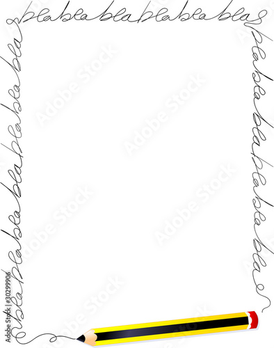 Cornice di parole - Frame of words