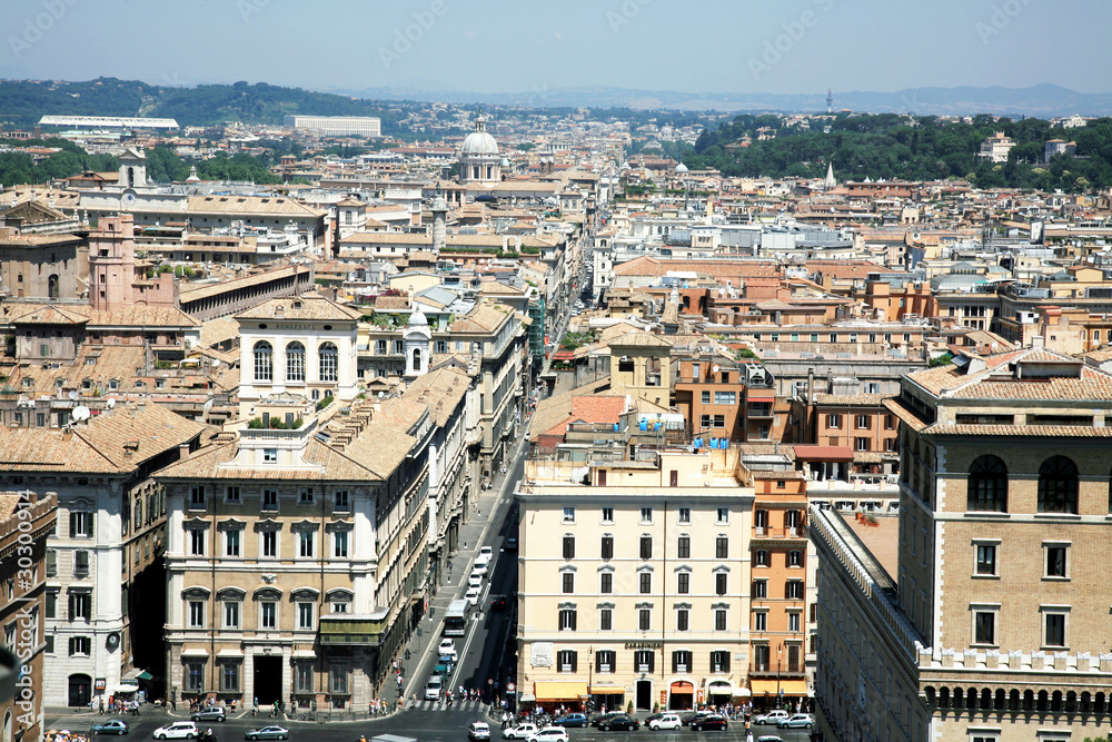 View of Rome, Italy