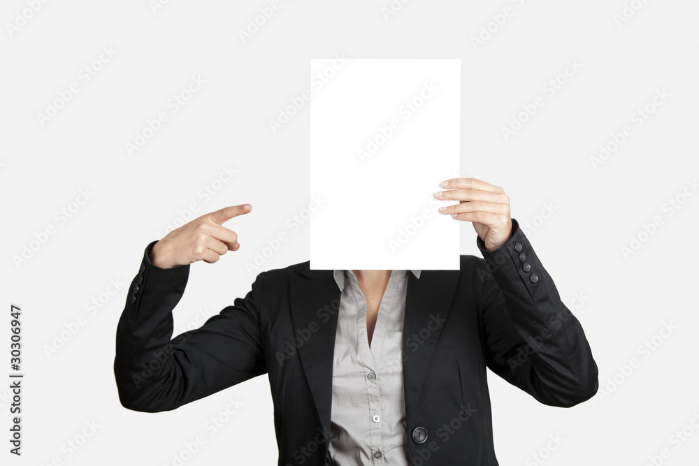 Paper face Paper face