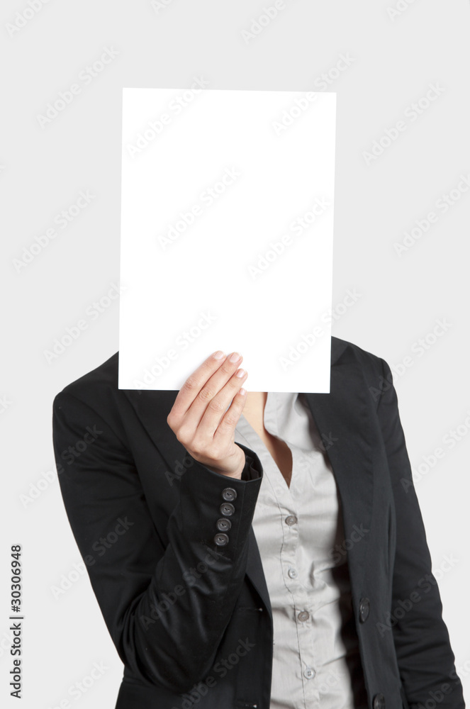 Paper face Paper face