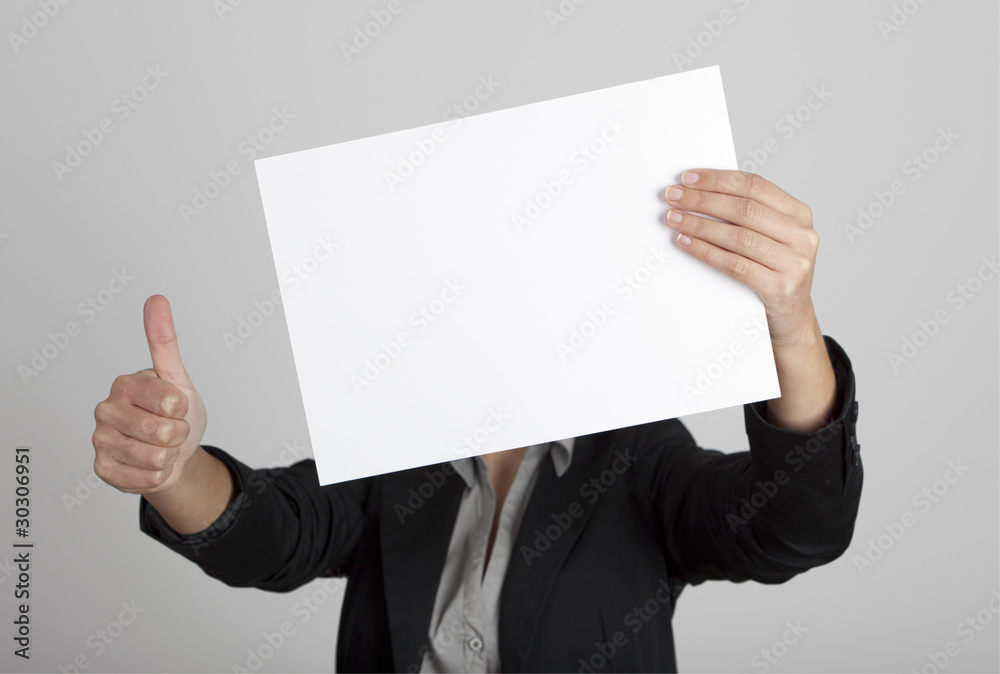 Paper face Paper face