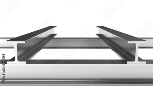 Quadro su tela Iron joists