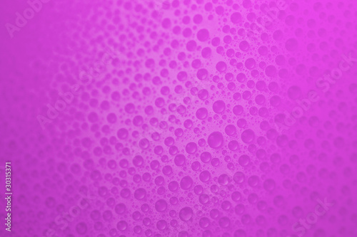 Abstract water-drops on purple