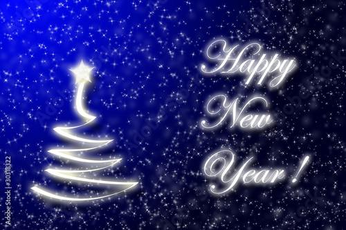 New Year's illustration.