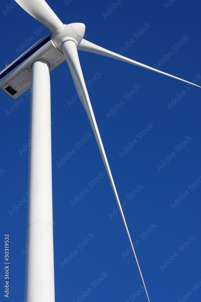 Wind turbines generating electricity Wind turbines generating electricity