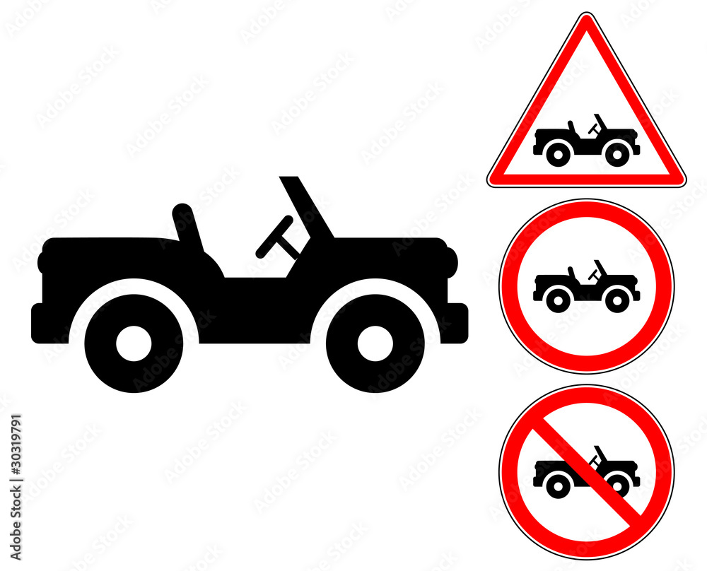 4 x 4 pictogram warning and prohibition signs 4 x 4 pictogram warning and prohibition signs