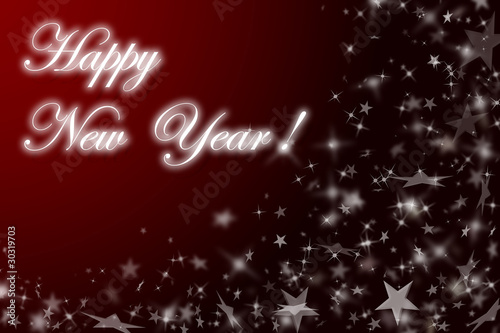 Wallpaper Mural New Year's red background. Torontodigital.ca