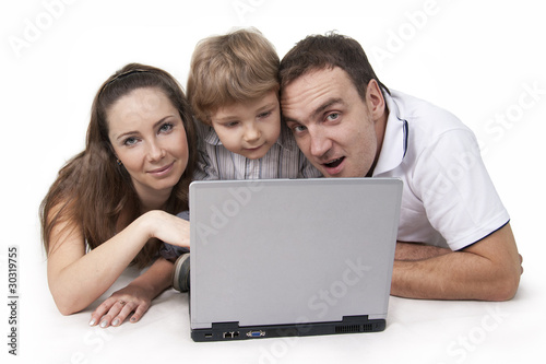 family and computer