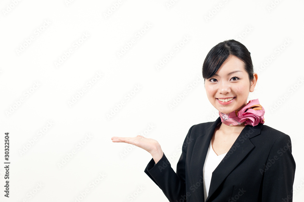 a portrait of beautiful businesswoman showing a portrait of beautiful businesswoman showing