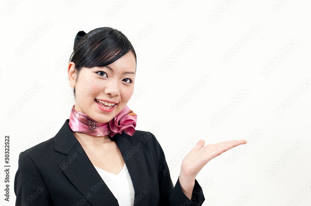 a portrait of beautiful businesswoman showing a portrait of beautiful businesswoman showing