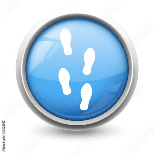 Symbole glossy vectoriel parcours 01
