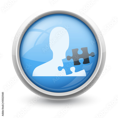 Symbole glossy vectoriel compétences 01b