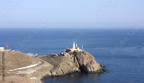 Lighthouse of Cape de Gata.