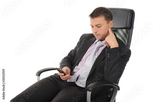 Young businessman photo