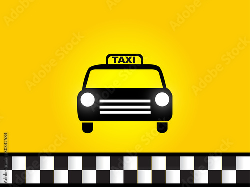 Taxi Taxi - Vektor Hintergrund No. 5