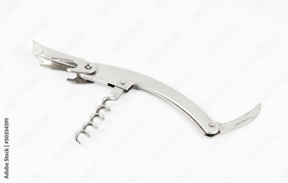 cork screw with blade