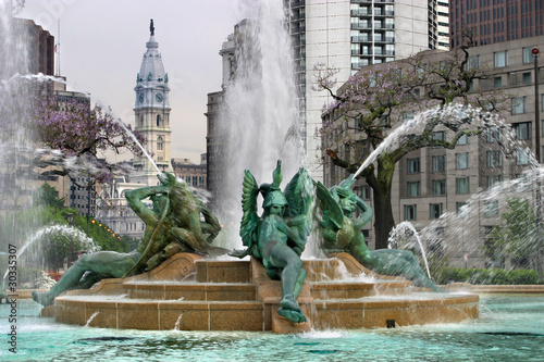 Foto Swann Memorial Fountain Logan Square Philadelphia