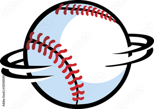 Spinning Baseball