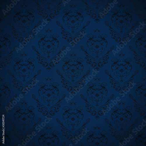 seamless wallpaper sateen dark blue