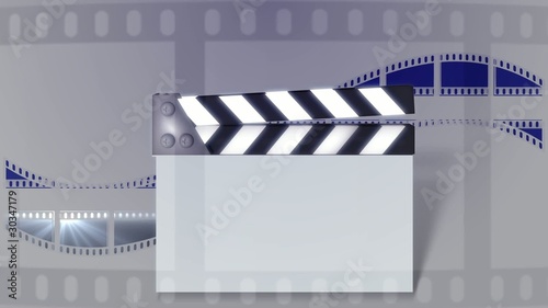 Filmklappe Animation