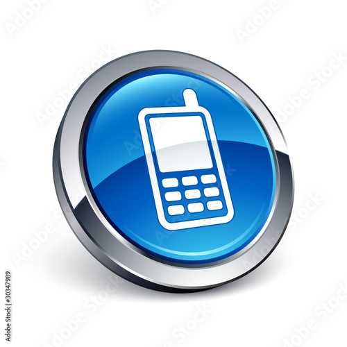 icône bouton internet téléphone