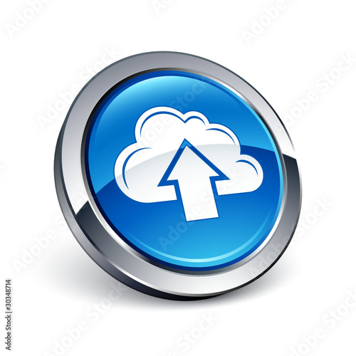 icône bouton internet cloud internet
