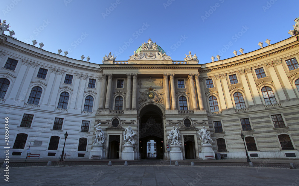 Hofburg in Vienna, Austria