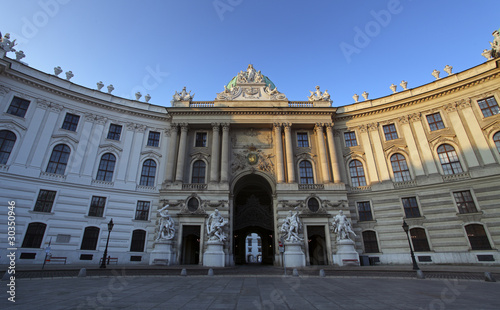 Hofburg in Vienna  Austria