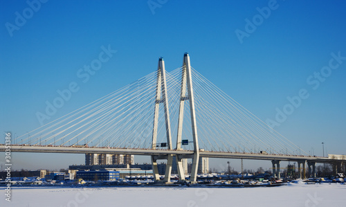 Big cable-stayed bridge