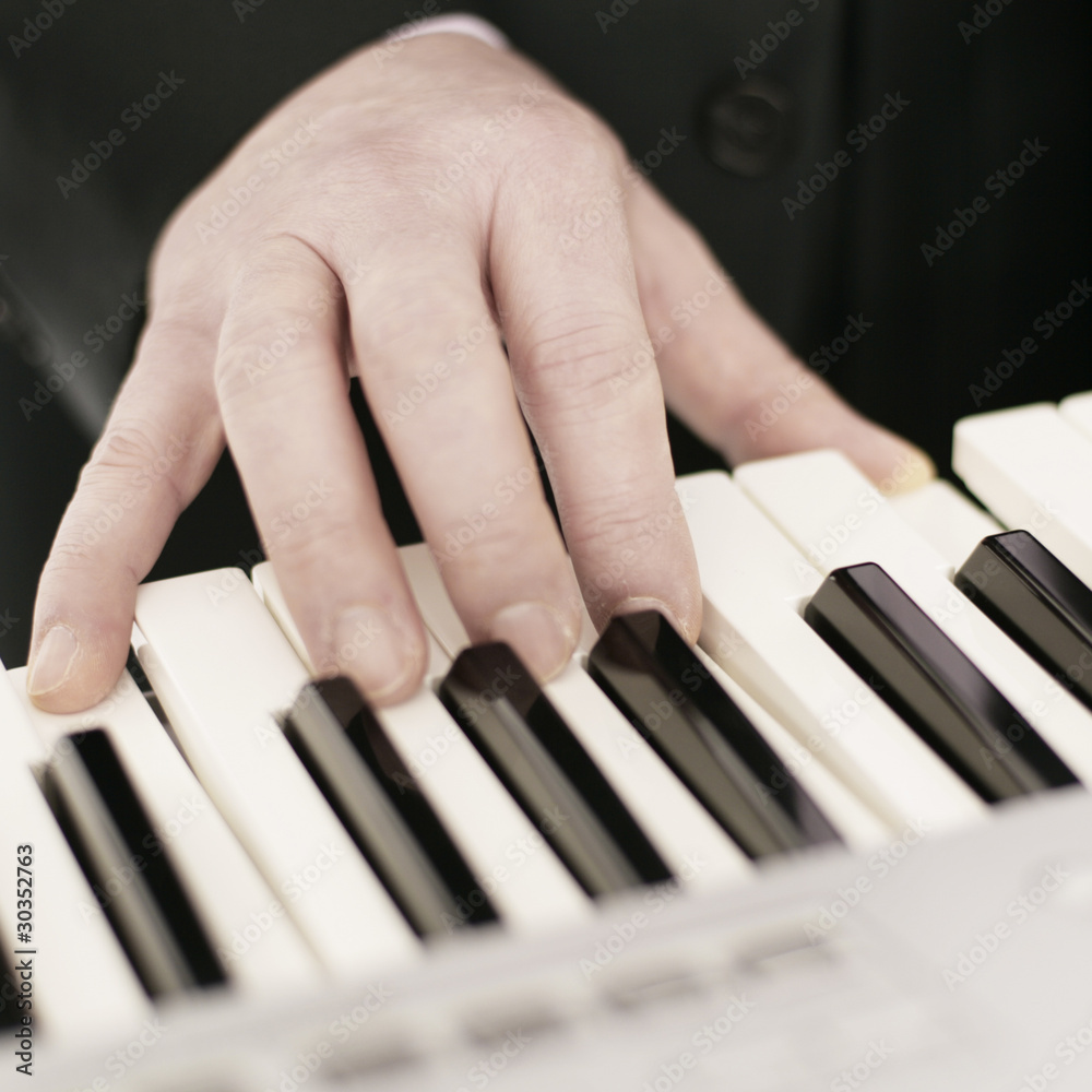 Obraz premium Keyboard spielen