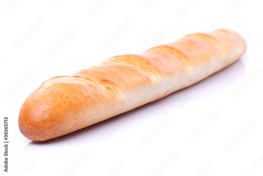 Long loaf isolated