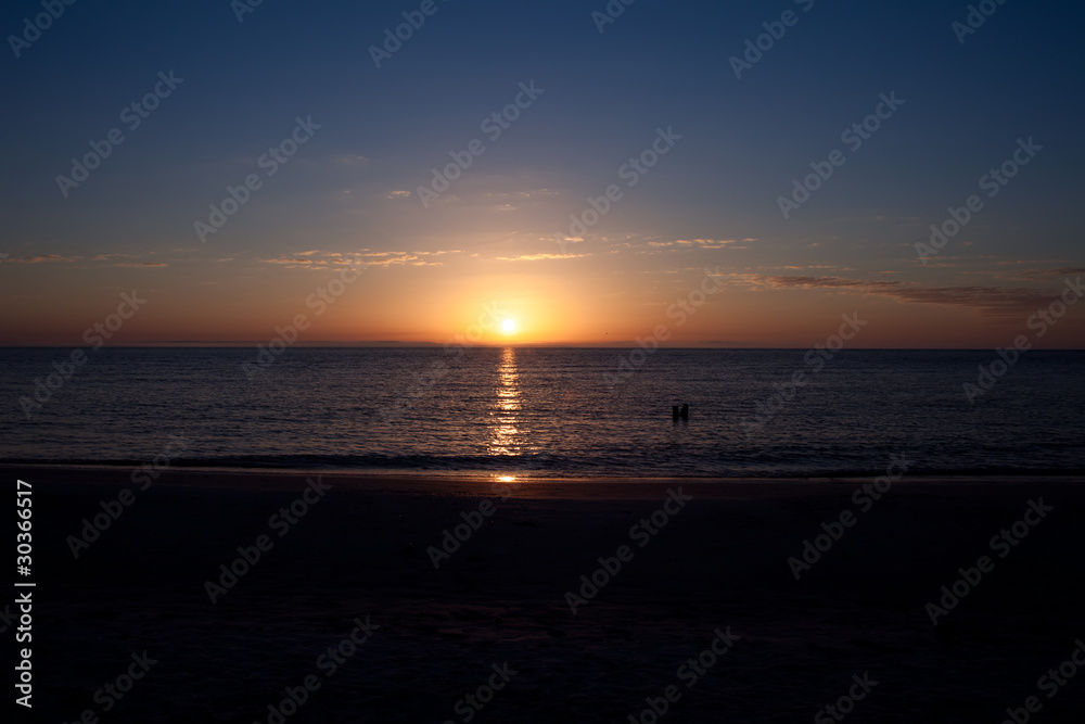 Sunset at Fort DeSoto Park, Florida
