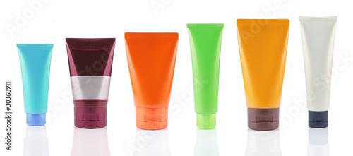 Foto plastic packaging of product