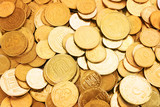 gold coins  as a background