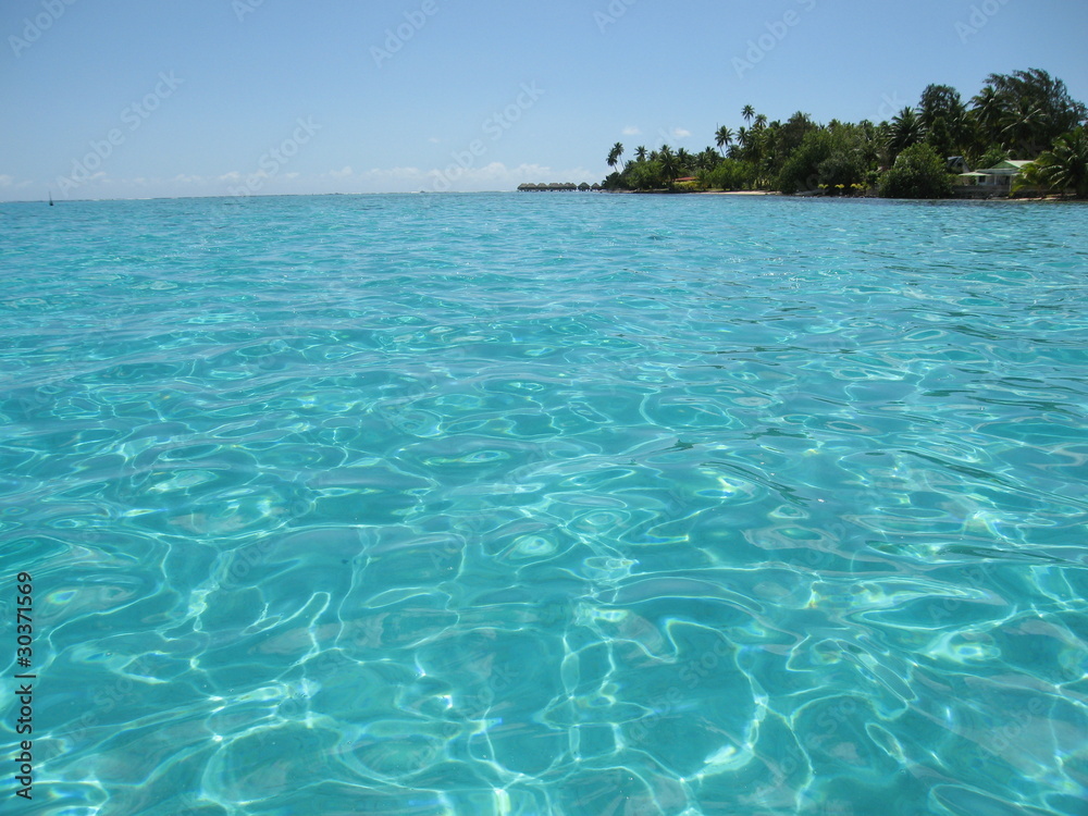 Blue Tropical Lagoon