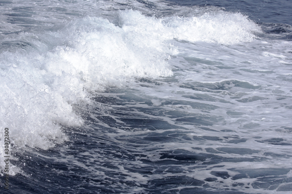 Fototapeta premium Blue wave