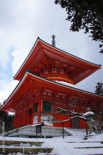 Pagoda in Koyasan, Japan