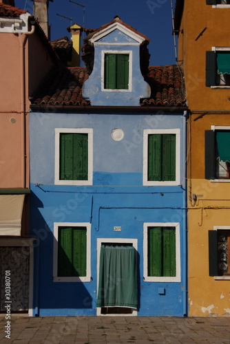 tipica casa colorata, Burano photo