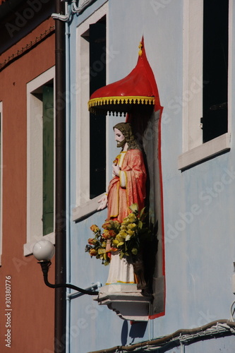 immagine sacra, Burano, Venezia, Italy photo