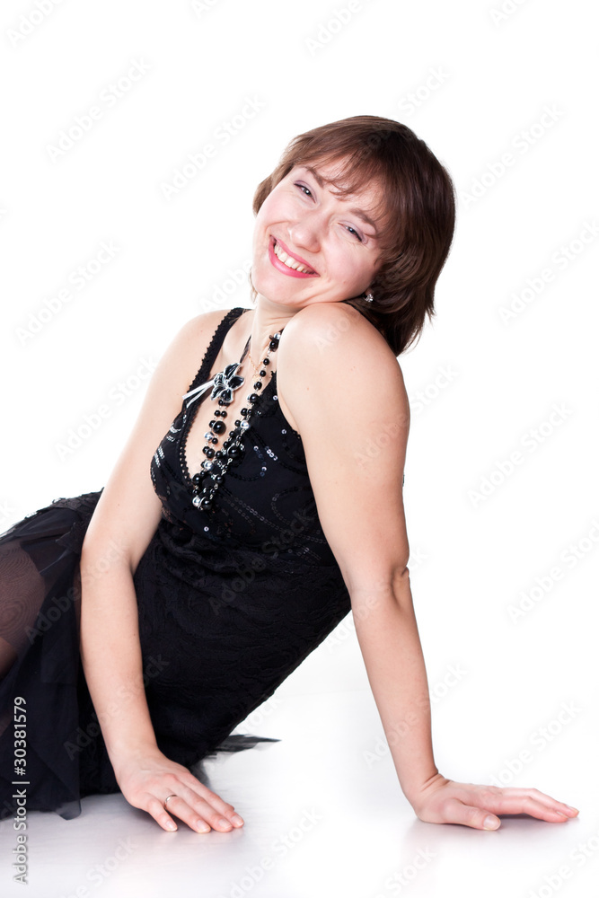 Beautiful young woman posing Beautiful young woman posing