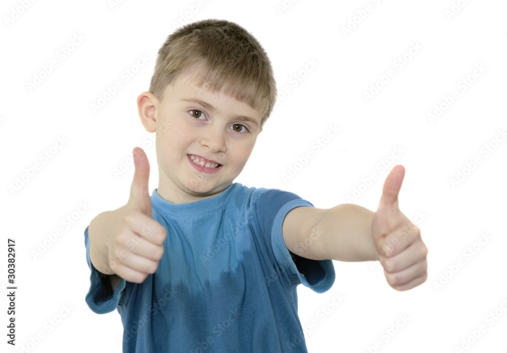 The cheerful boy The cheerful boy