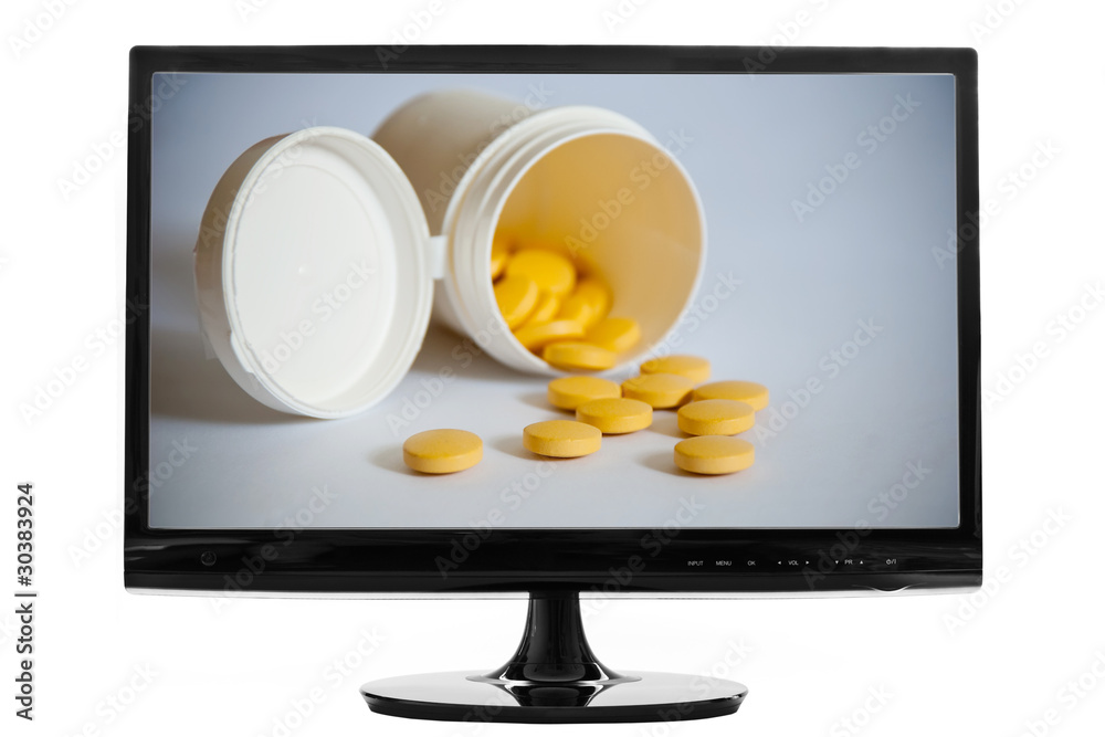 computer screen
