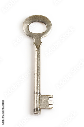 Key isolated on white