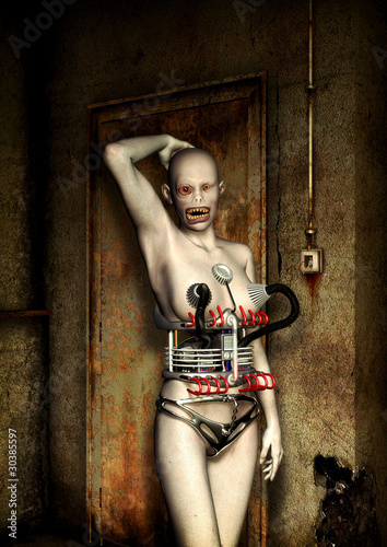 Fotografia horror woman freak fantasy