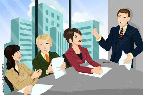 Business meeting