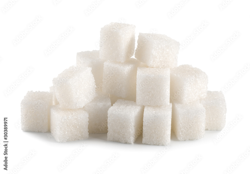 Sugar cube isolated Sugar cube isolated