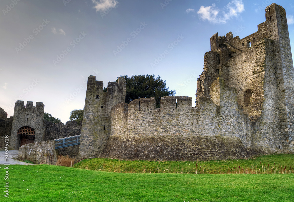 HDR of Adare Castle - Ireland