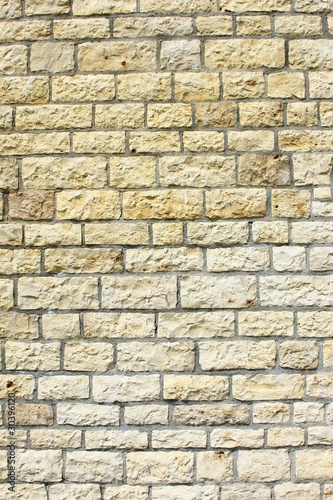 Mauer aus Kalkstein