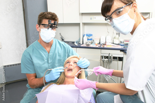 patient in dental office