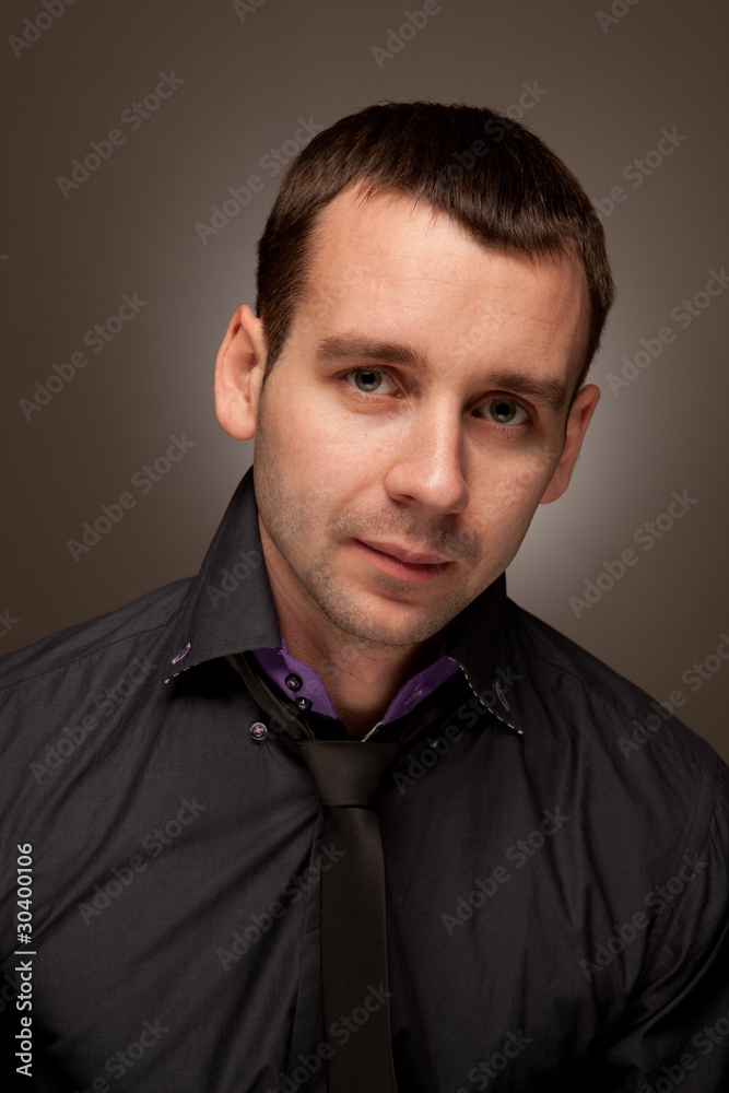 Portrait of young man Portrait of young man